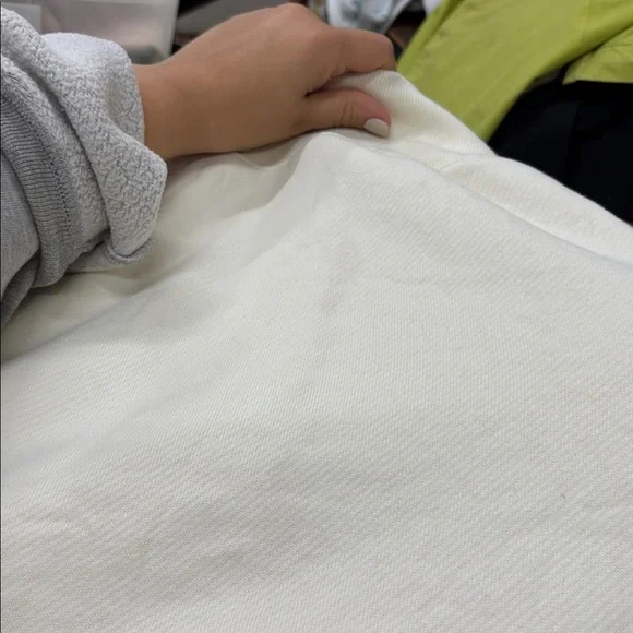 PARKE Classic Mockneck Off white Sweatshirt Oversized S/M - Picture 10 of 10